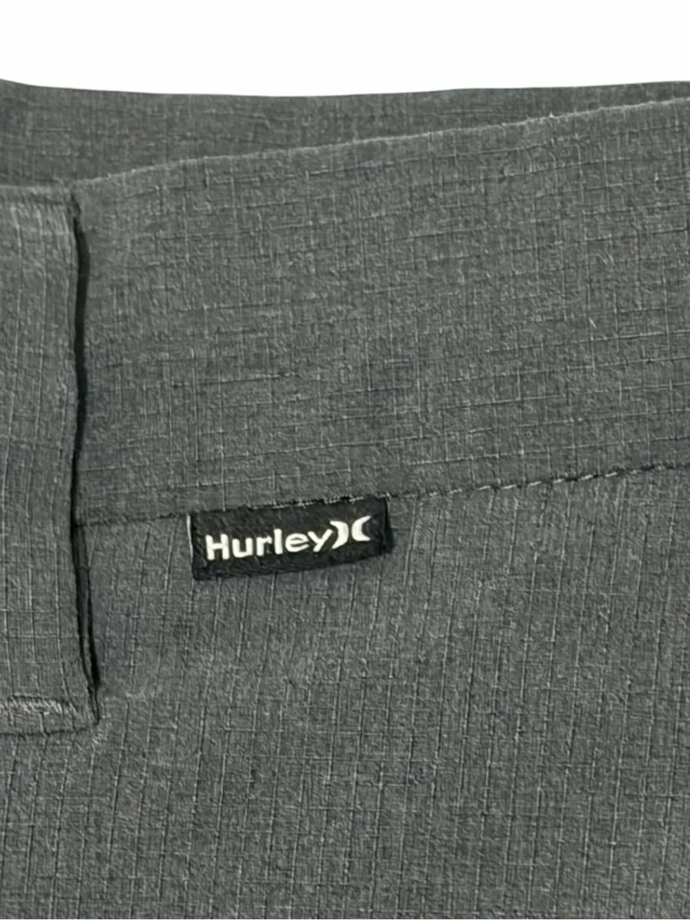 Hurley Grey Ripstop Golf Shorts - 32W